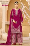 Khushali By Banwery Georgette Embroidery Work Plazzo Suits